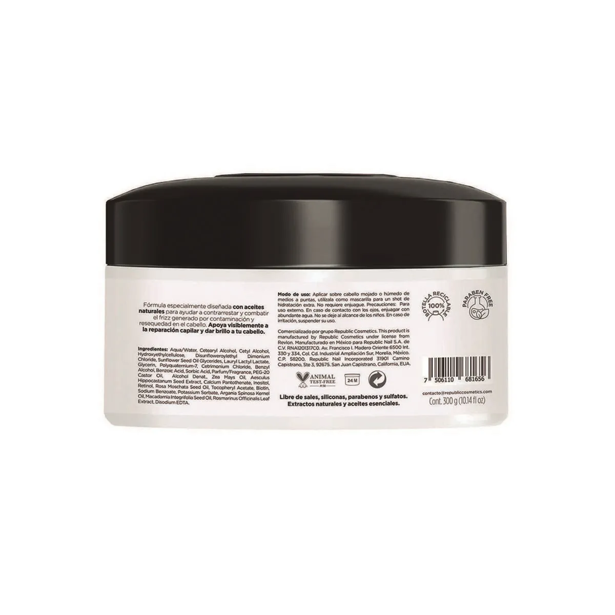 REVLON - Mascarilla Capilar Reparadora Revlon Aceite de Argán 300 ml