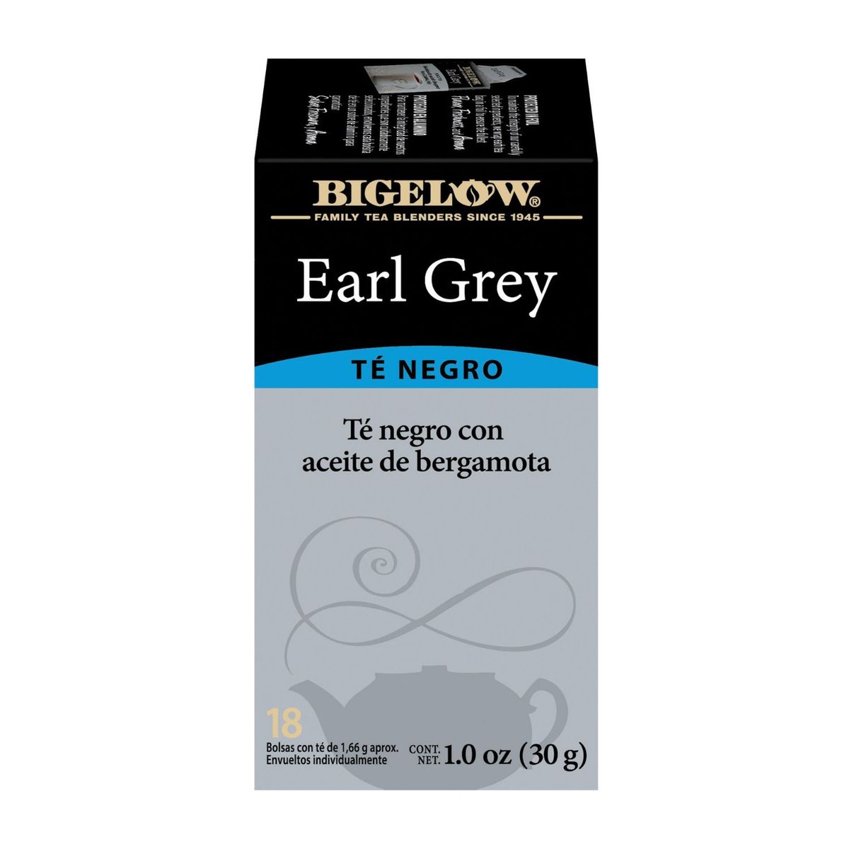 BIGELOW - Té Negro Bergamota Bigelow 18 Bolsitas