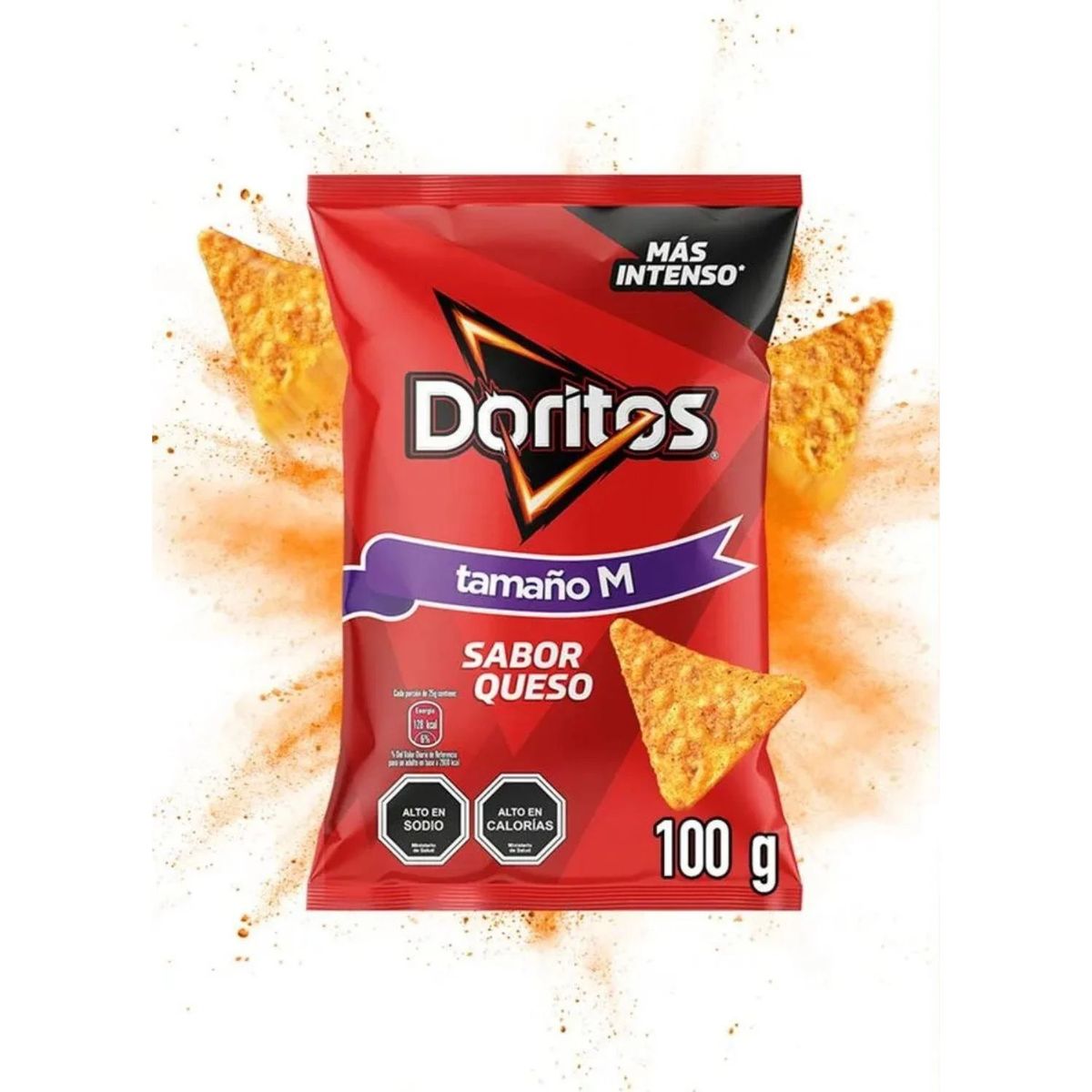 DORITOS - Snack Doritos Sabor Queso 100 gr
