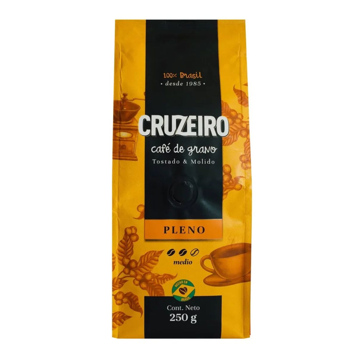 CRUZEIRO - Café Grano Molido Pleno Cruzeiro 250 g