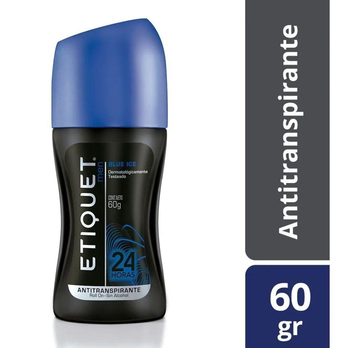 ETIQUET - Desodorante Antitranspirante Roll On Etiquet Hombre Blue Ice 60 g