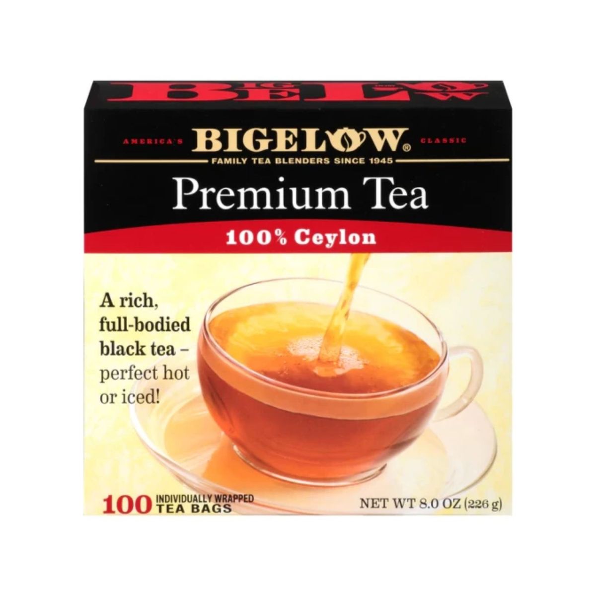 BIGELOW - Té Negro Premium Bigelow 100 Bolsitas