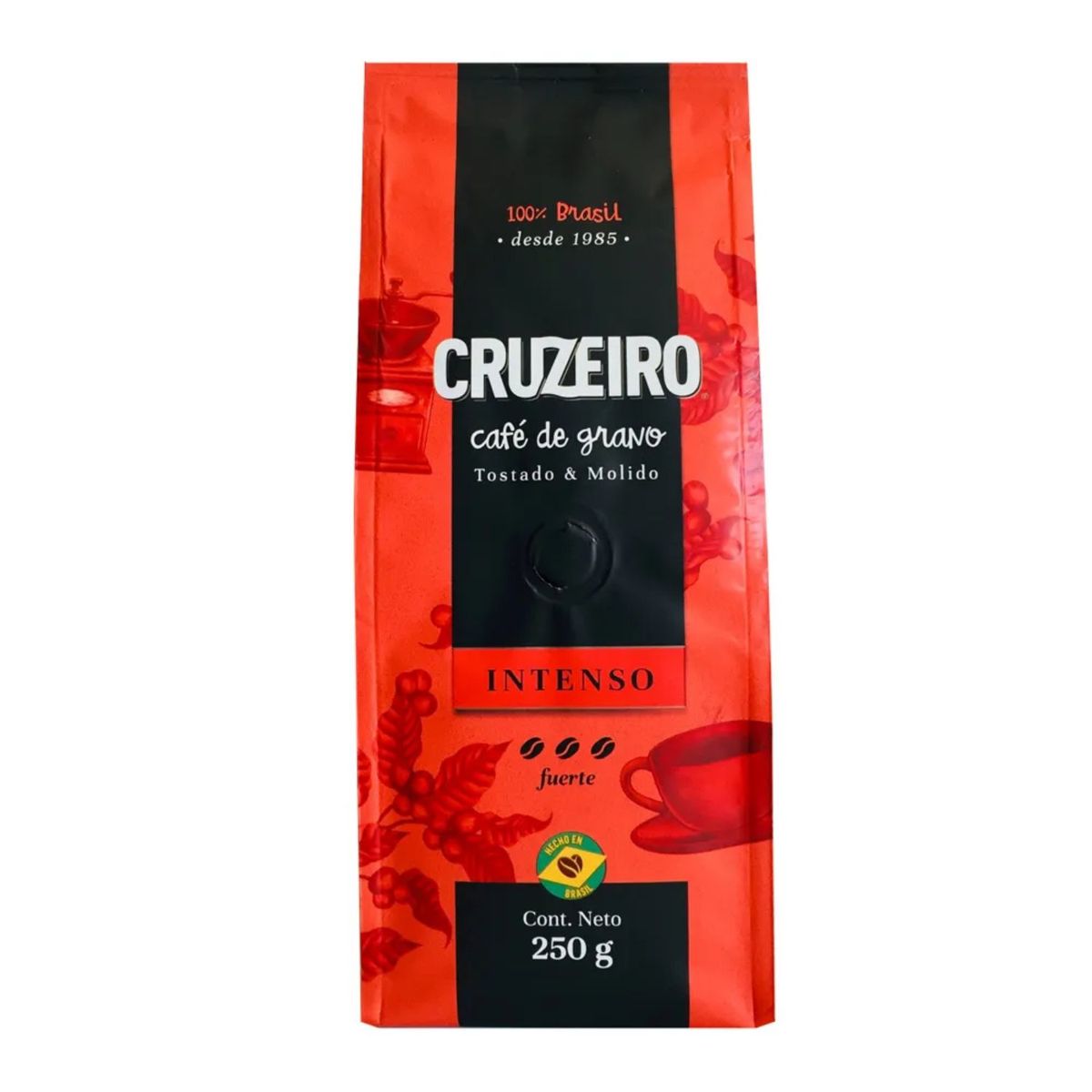 CRUZEIRO - Café Grano Molido Intenso Cruzeiro 250 g