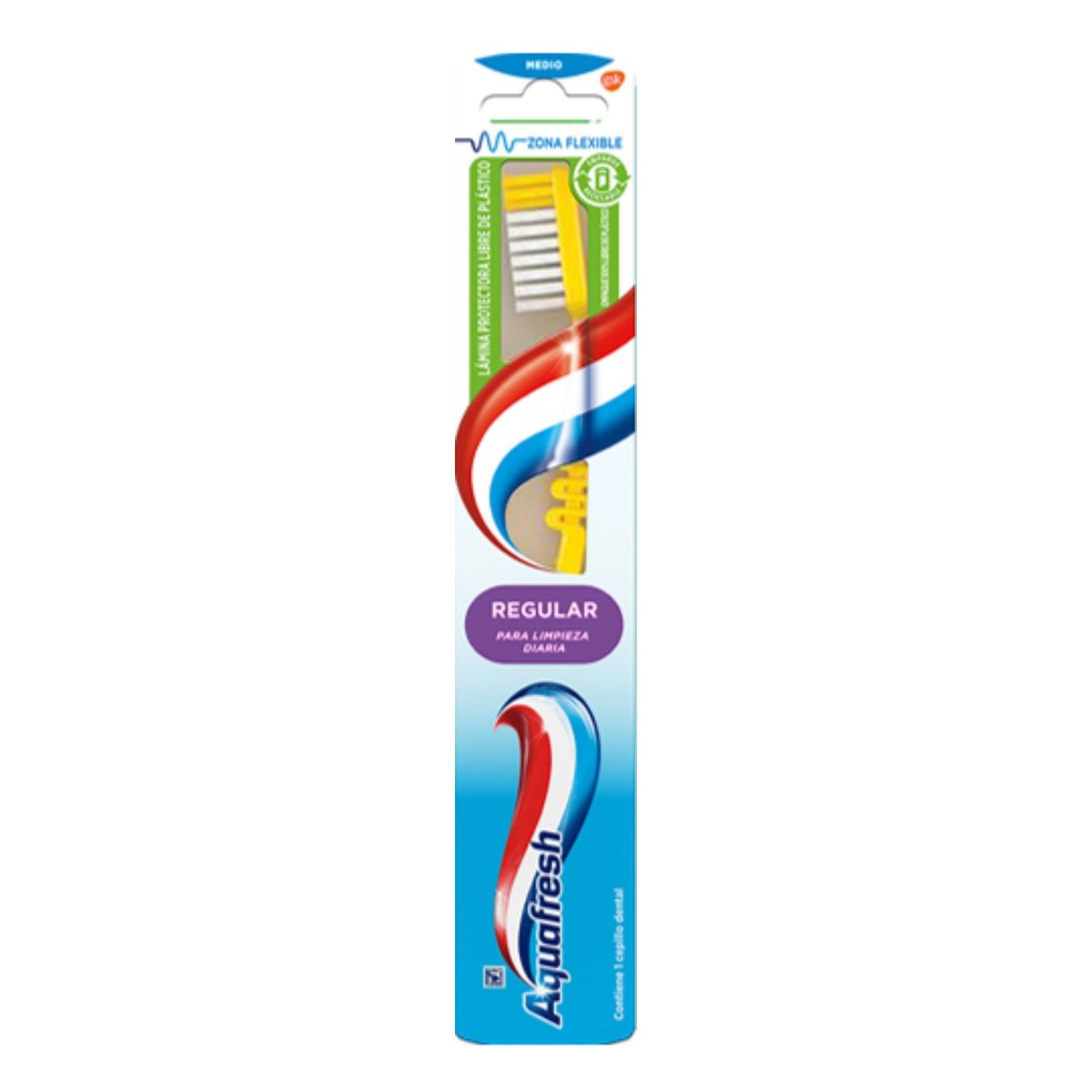 AQUAFRESH - Cepillo de Dientes Aquafresh Regular Medio UN