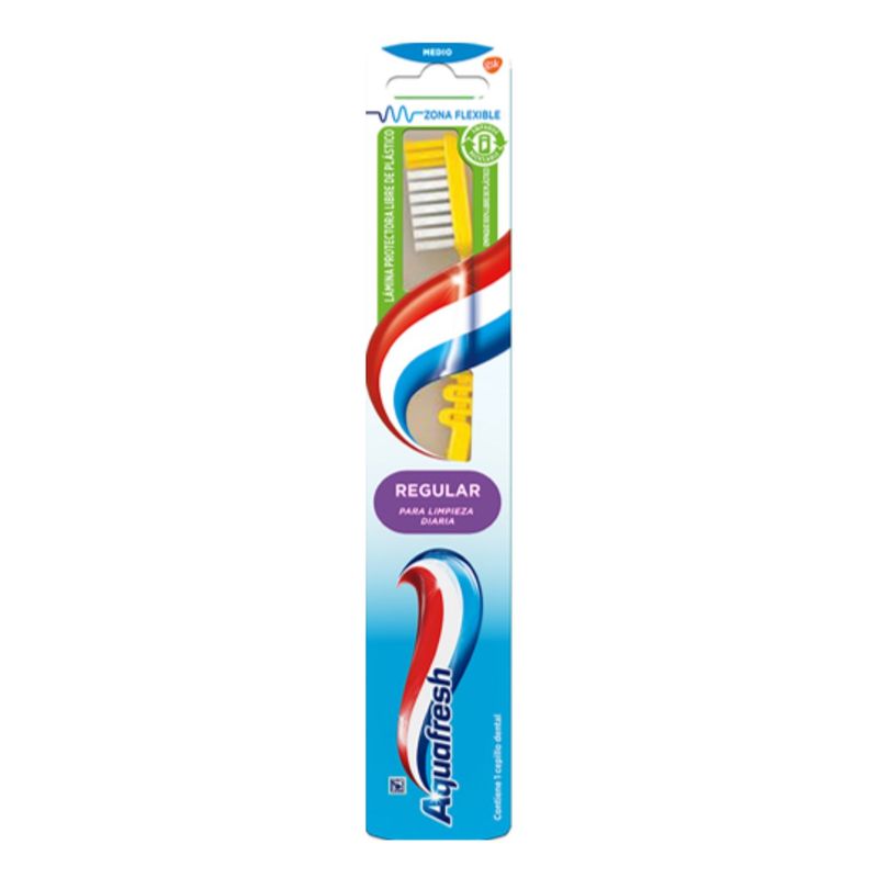 AQUAFRESH - Cepillo de Dientes Aquafresh Regular Medio UN