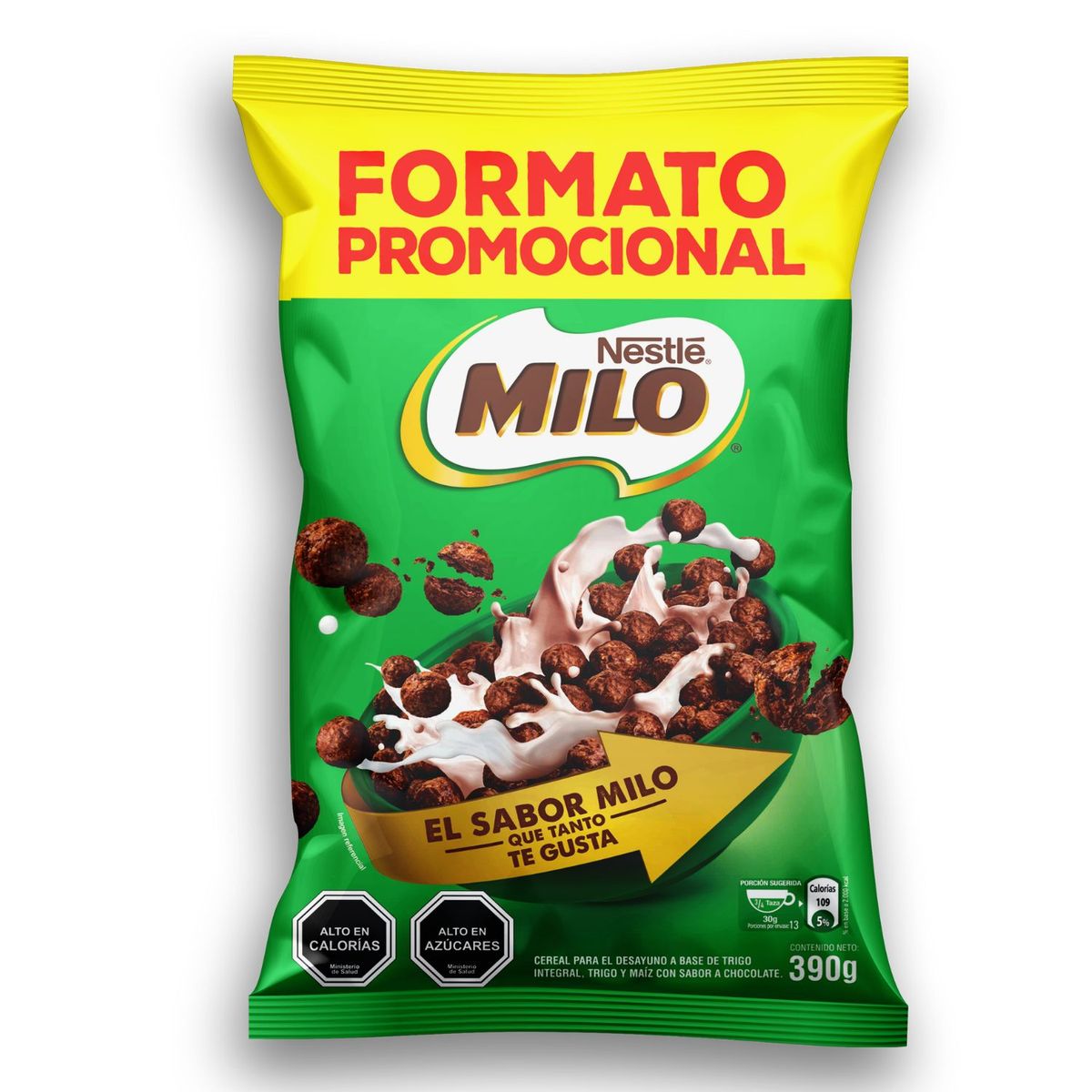 MILO - Cereal Milo Bolsa 390 g