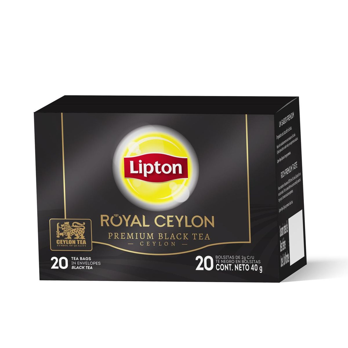 LIPTON - Té Negro Royal Ceylon Lipton 20 Un