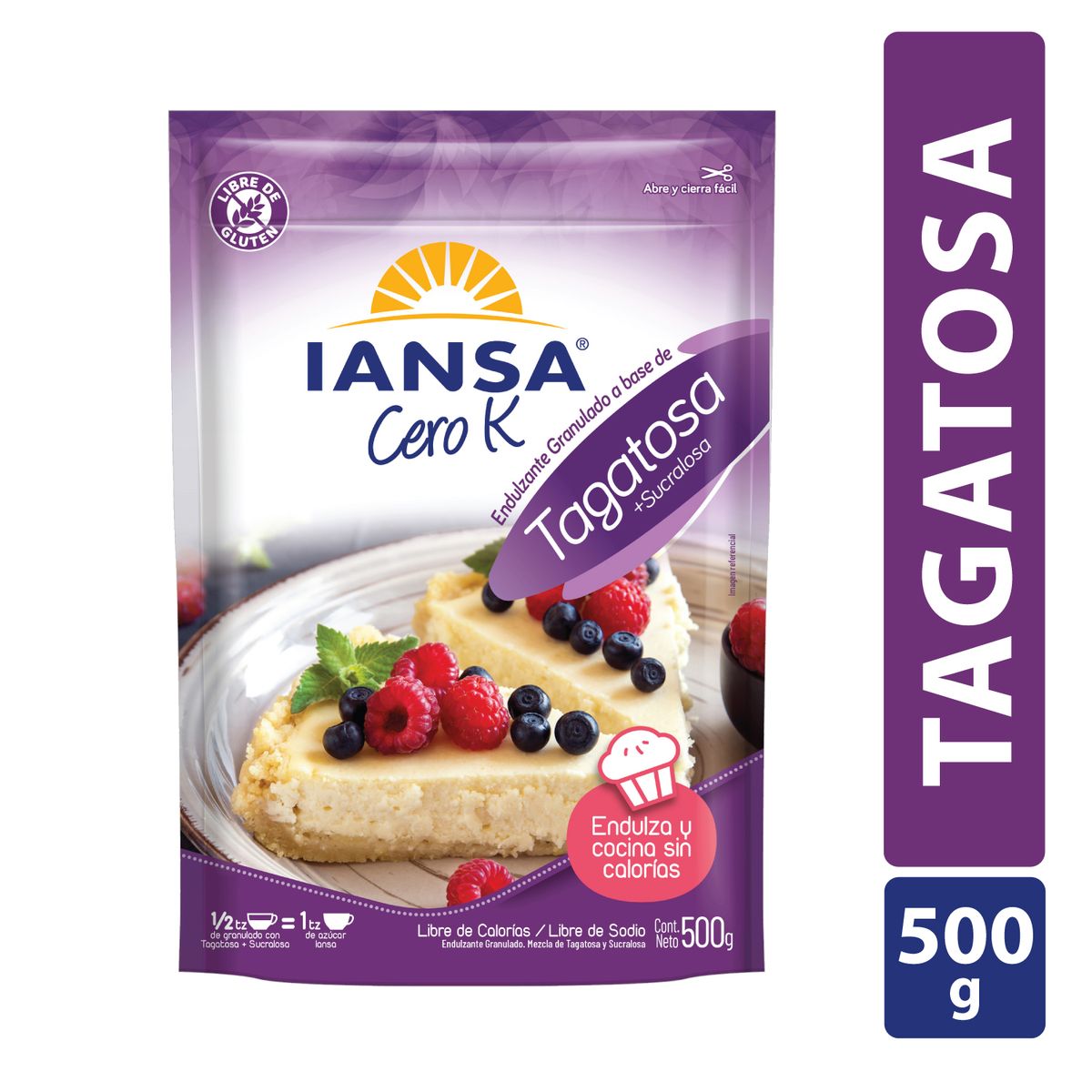 IANSA CERO K - Tagatosa Granulada Iansa Cero K 500 gr
