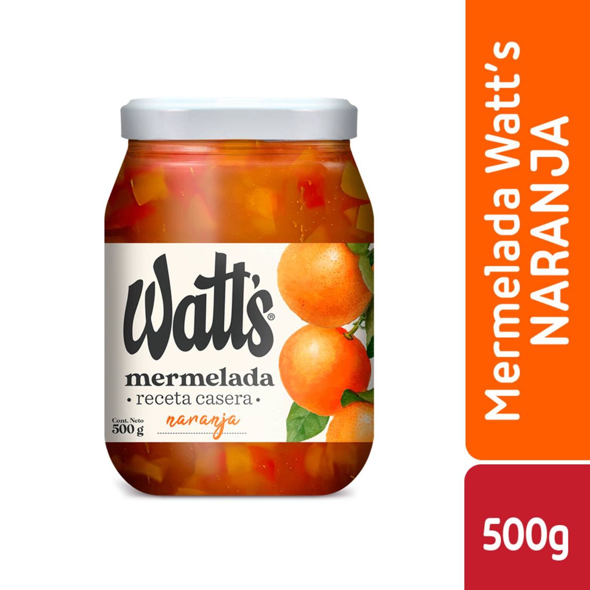 WATTS - Mermelada Watts Naranja Receta Casera 500 g