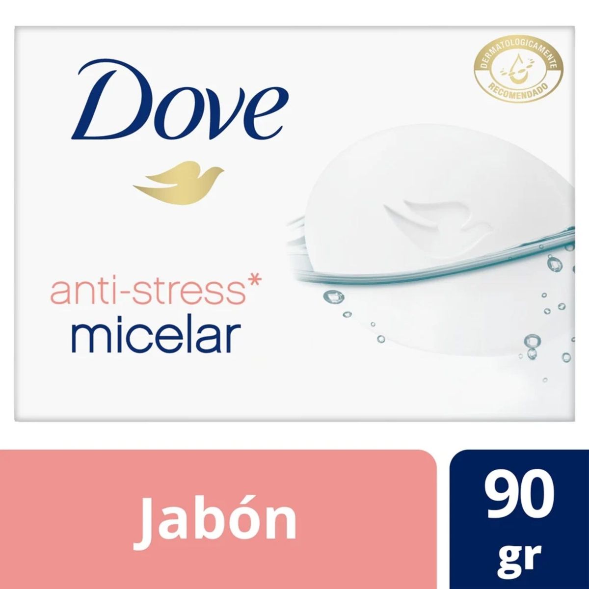 DOVE - Jabón en Barra Dove Anti Stress Micelar 90 g