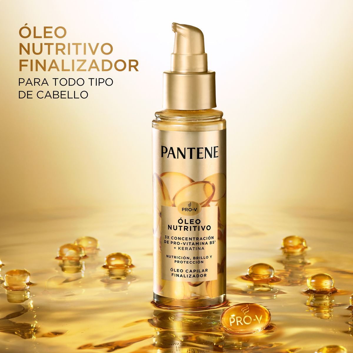 PANTENE - Aceite Capilar Nutritivo Pantene 95 ml