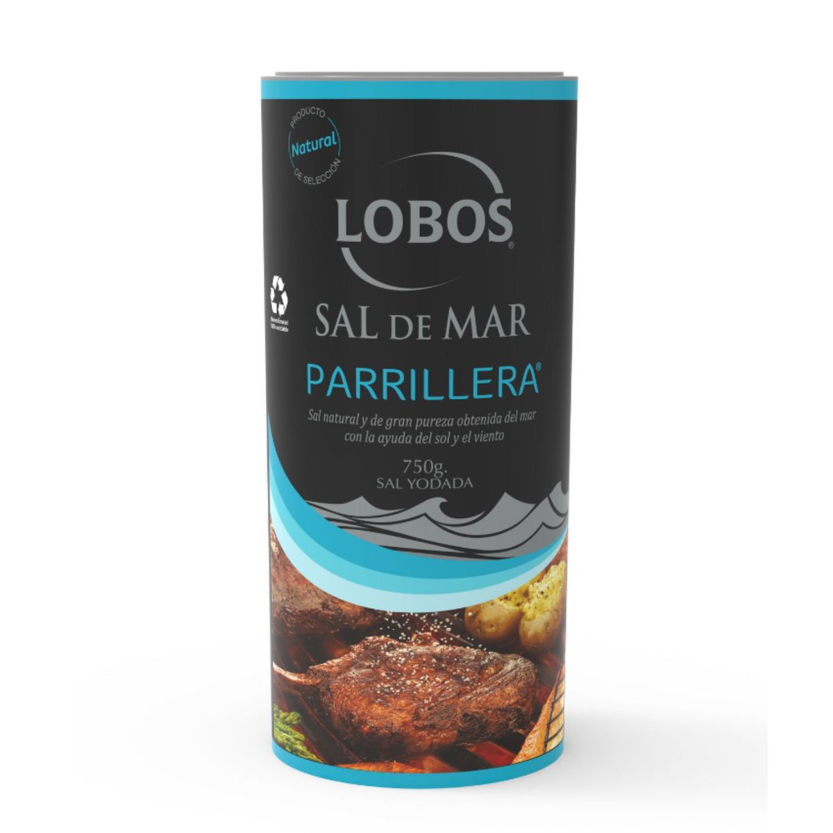 LOBOS - Sal de Mar Parrillera Lobos 750 g