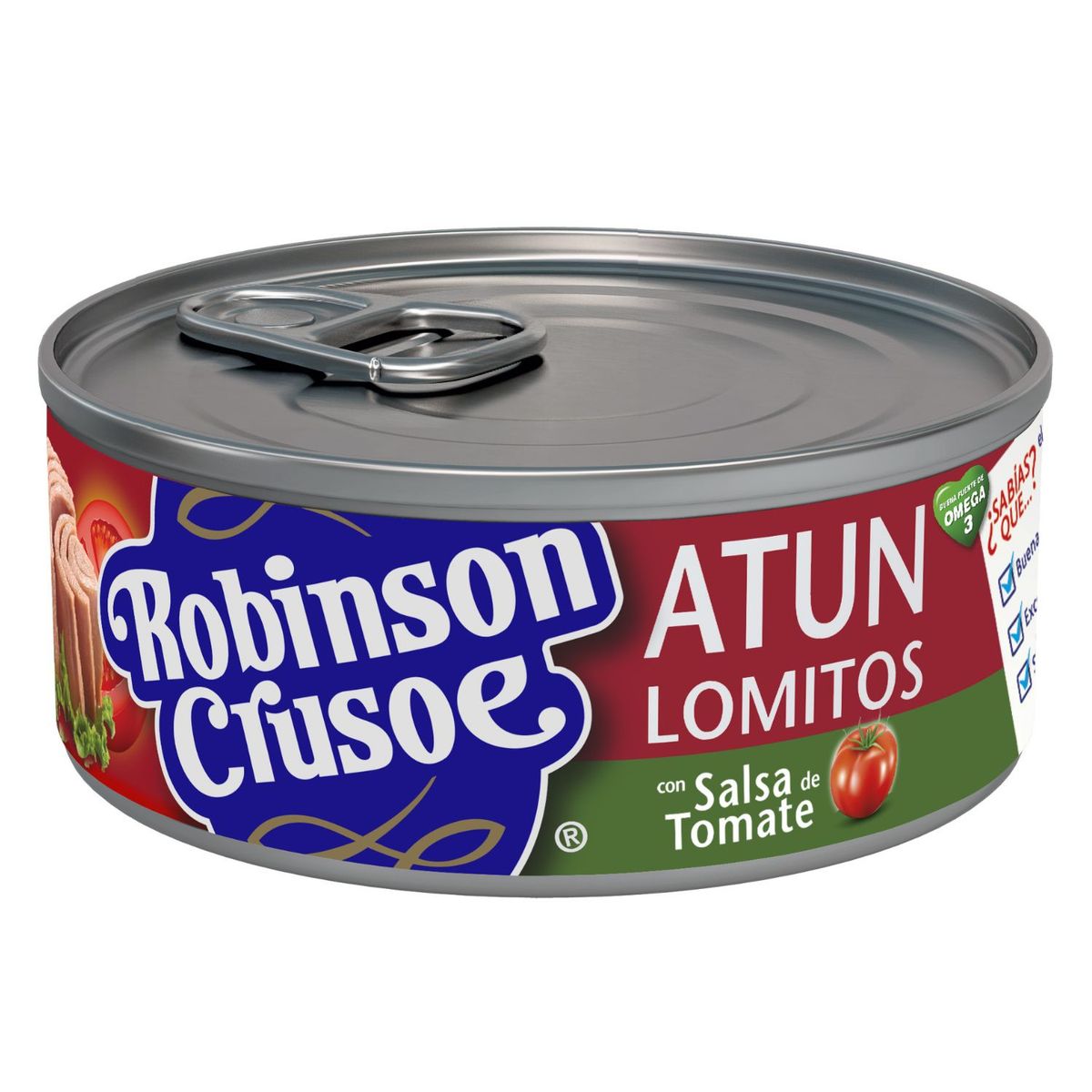 ROBINSON CRUSOE - Atún Lomito con Salsa de Tomate Robinson Crusoe 140 g