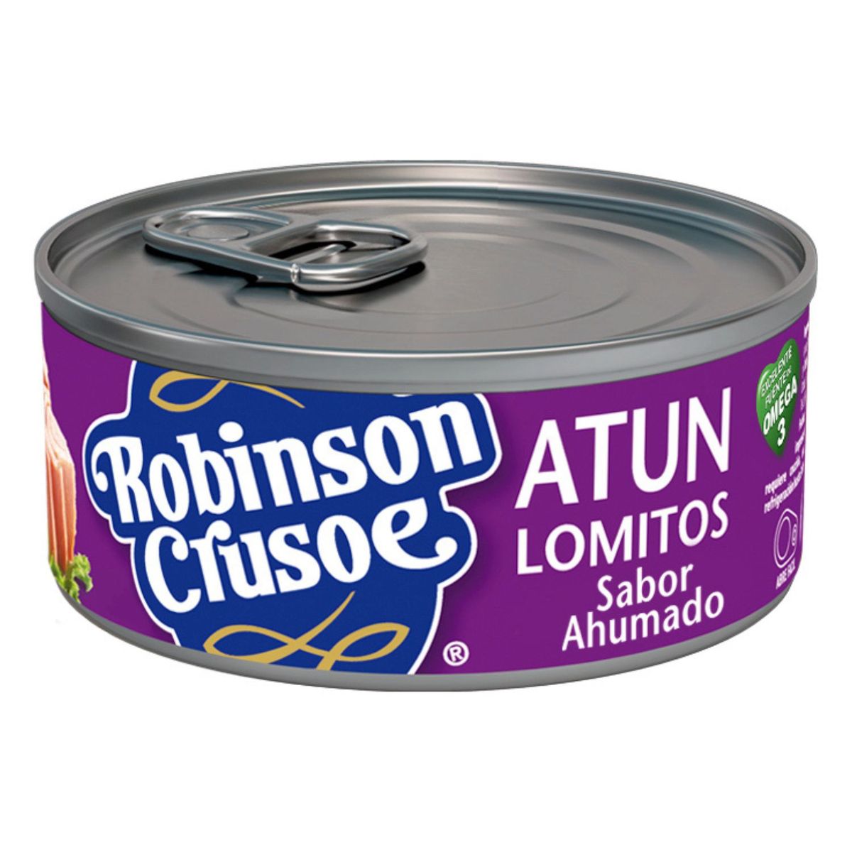 ROBINSON CRUSOE - Atún Lomitos Sabor Ahumado Robinson Crusoe 140 g