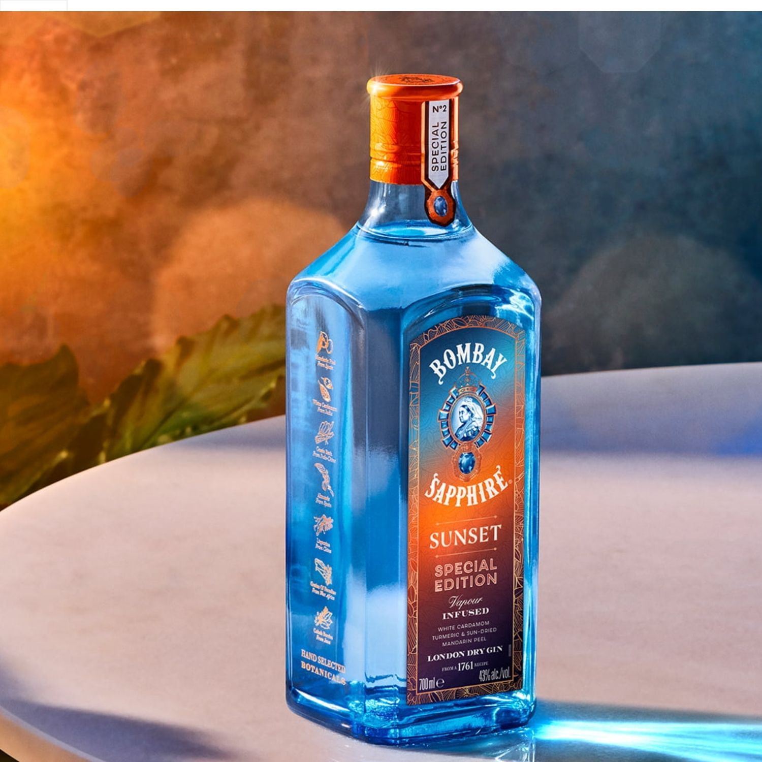 Gin Bombay Sapphire Sunset 43° 700 ml | Tottus Chile