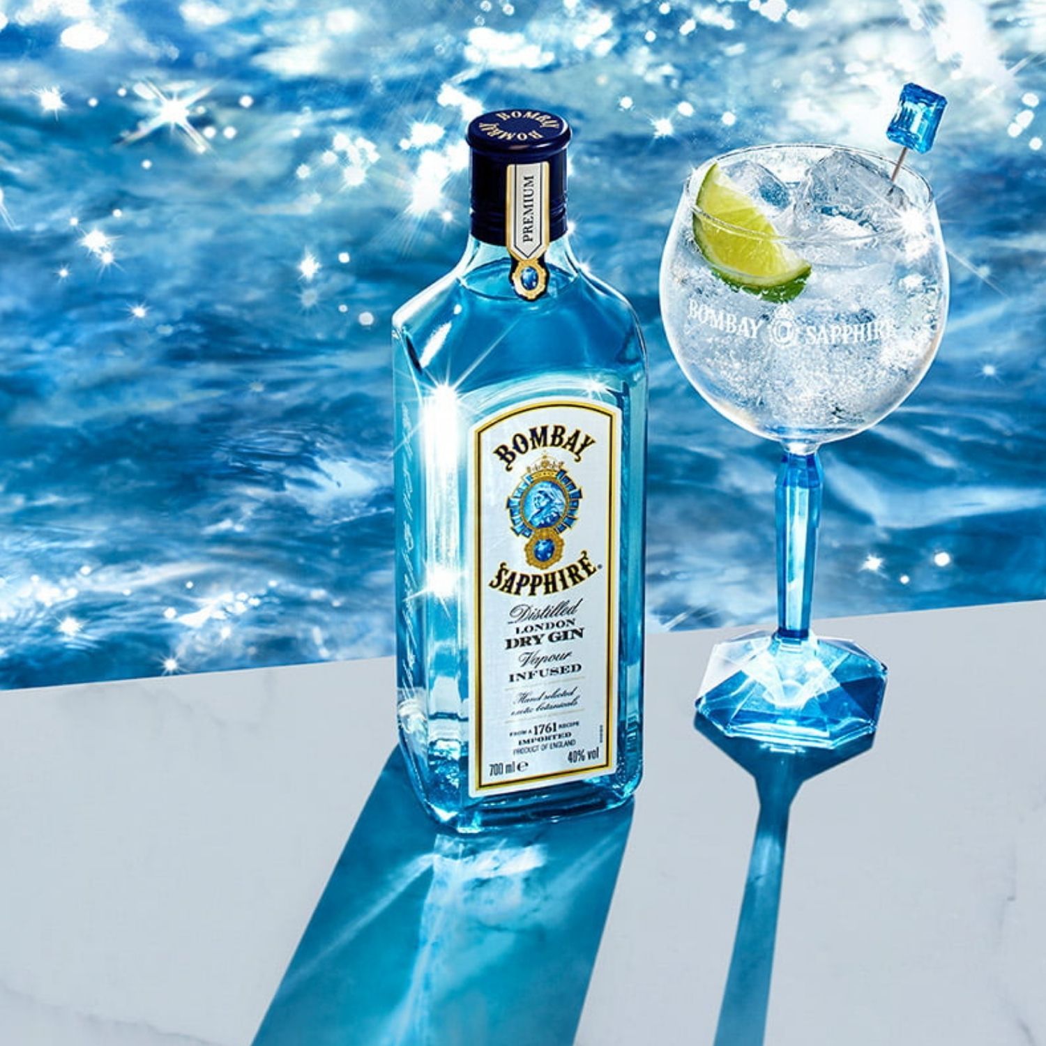 driadekosmo BOMBAY SAPPHIRE ソープディッシュ 4個 Gin Bombay Sapphire 40° 750 ml | Tottus Chile
