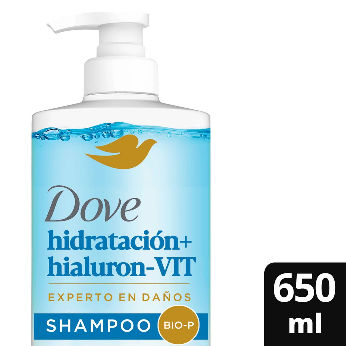 DOVE - Shampoo Dove Hidratación + Hialuron VIT 650 ml