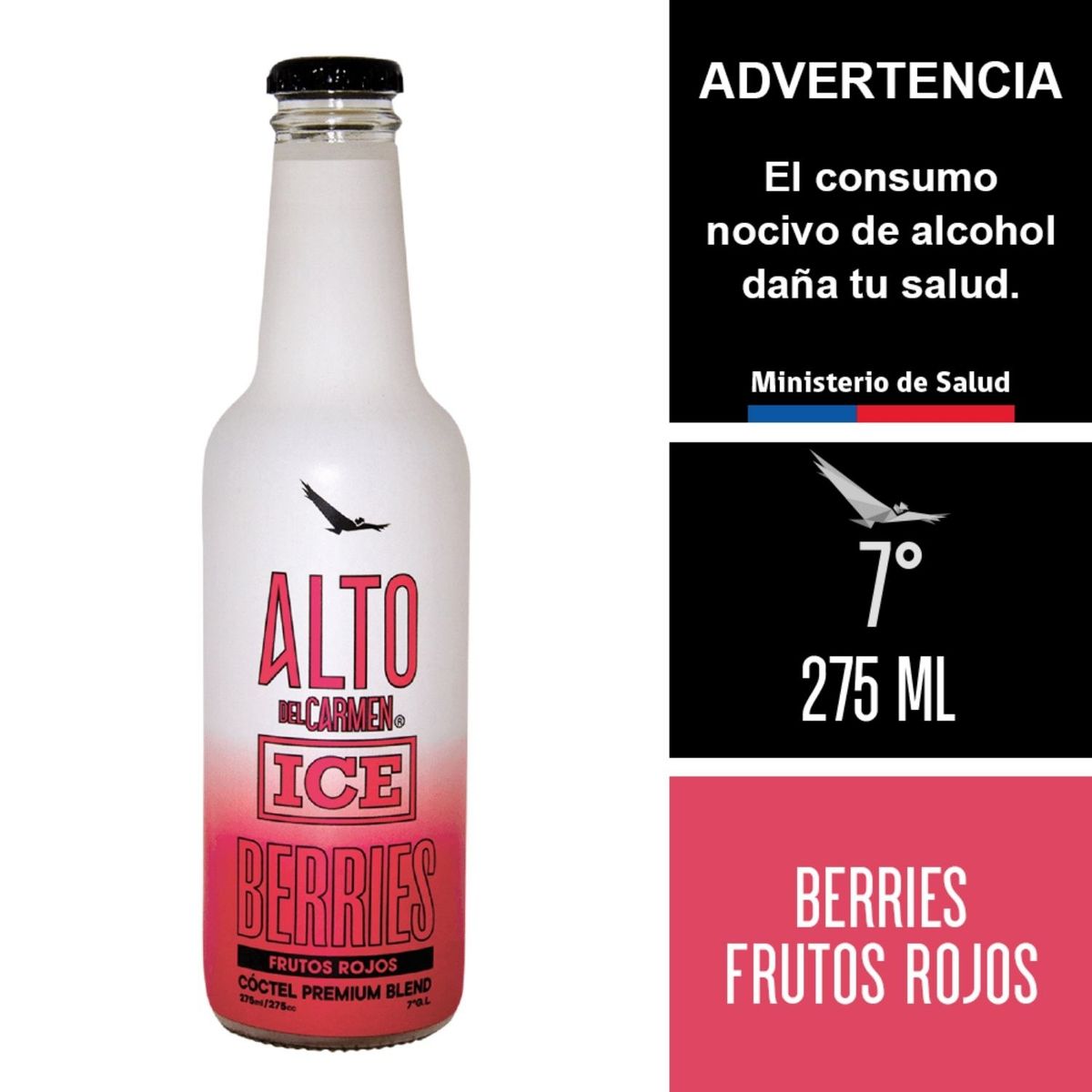 ALTO DEL CARMEN - Cóctel Berries Alto del Carmen Ice 7° 275 ml