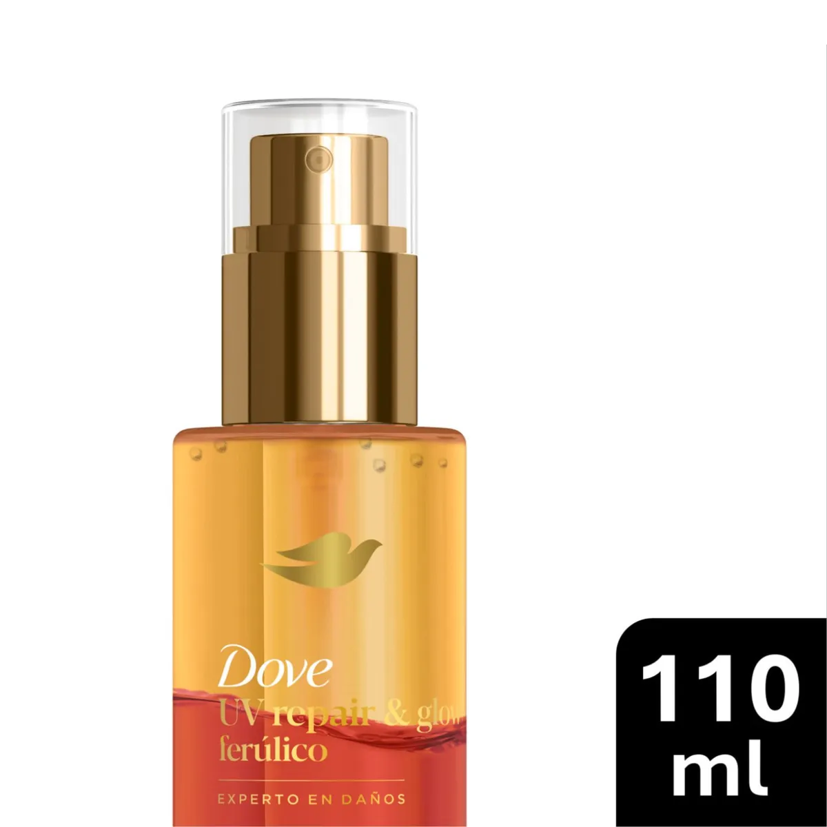 DOVE - Óleo Finalizador UV Repair & Glow + Ferúlico 110 ml