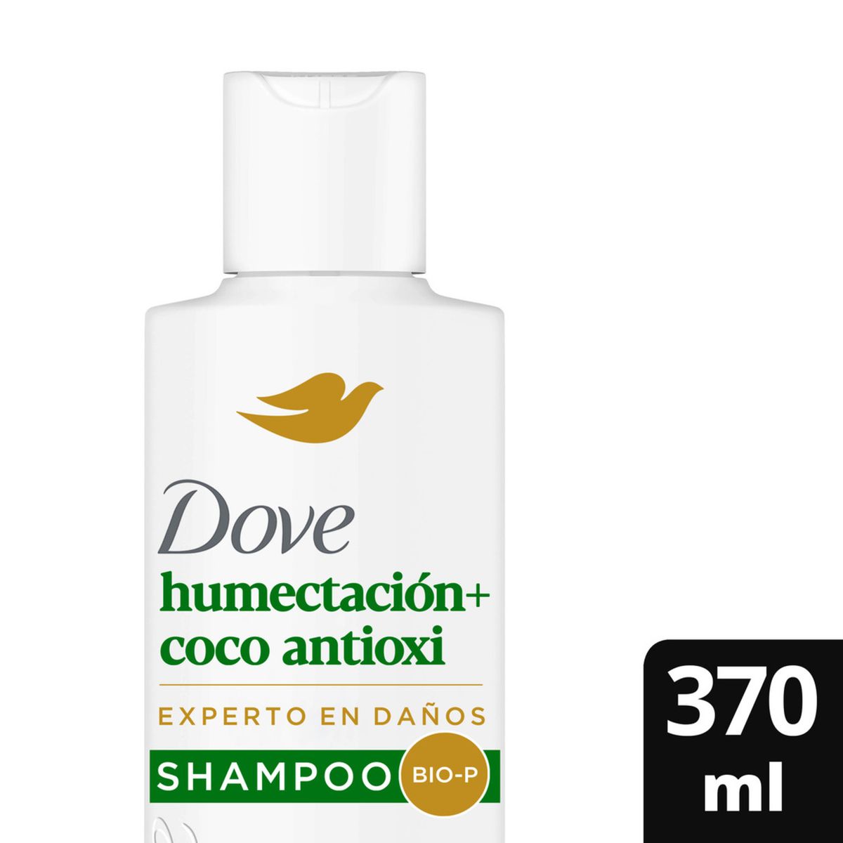 DOVE - Shampoo Humectación + Coco Antioxi 370 ml