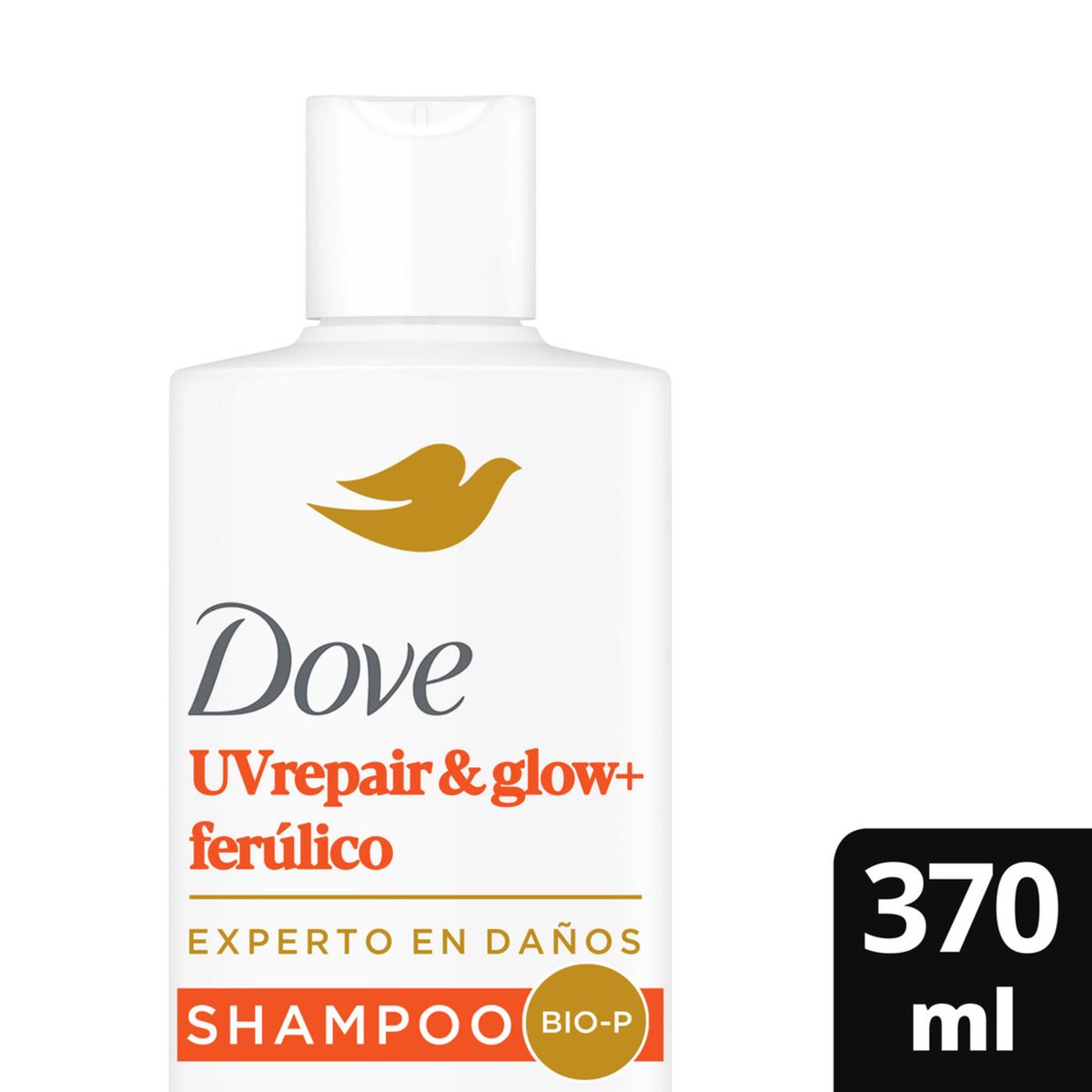 DOVE - Shampoo UV Repair & Glow + Ferúlico 370 ml