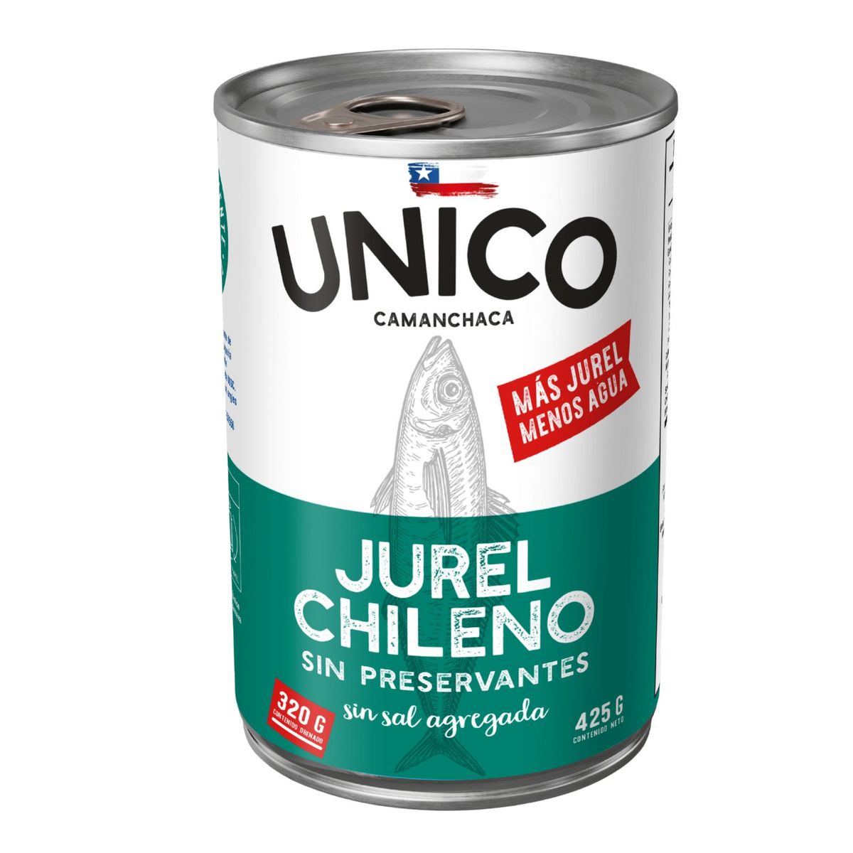 UNICO - Jurel Chileno Bajo en Sodio Unico 425 g
