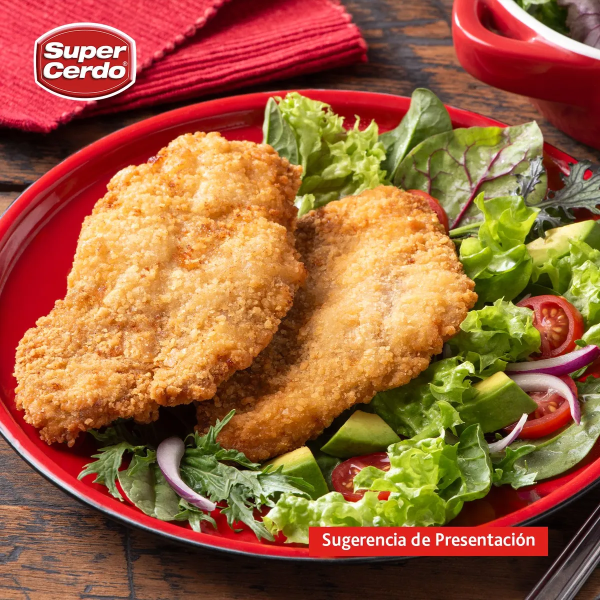 SUPER CERDO - Escalopa de Cerdo Apanada Super Cerdo 400 g