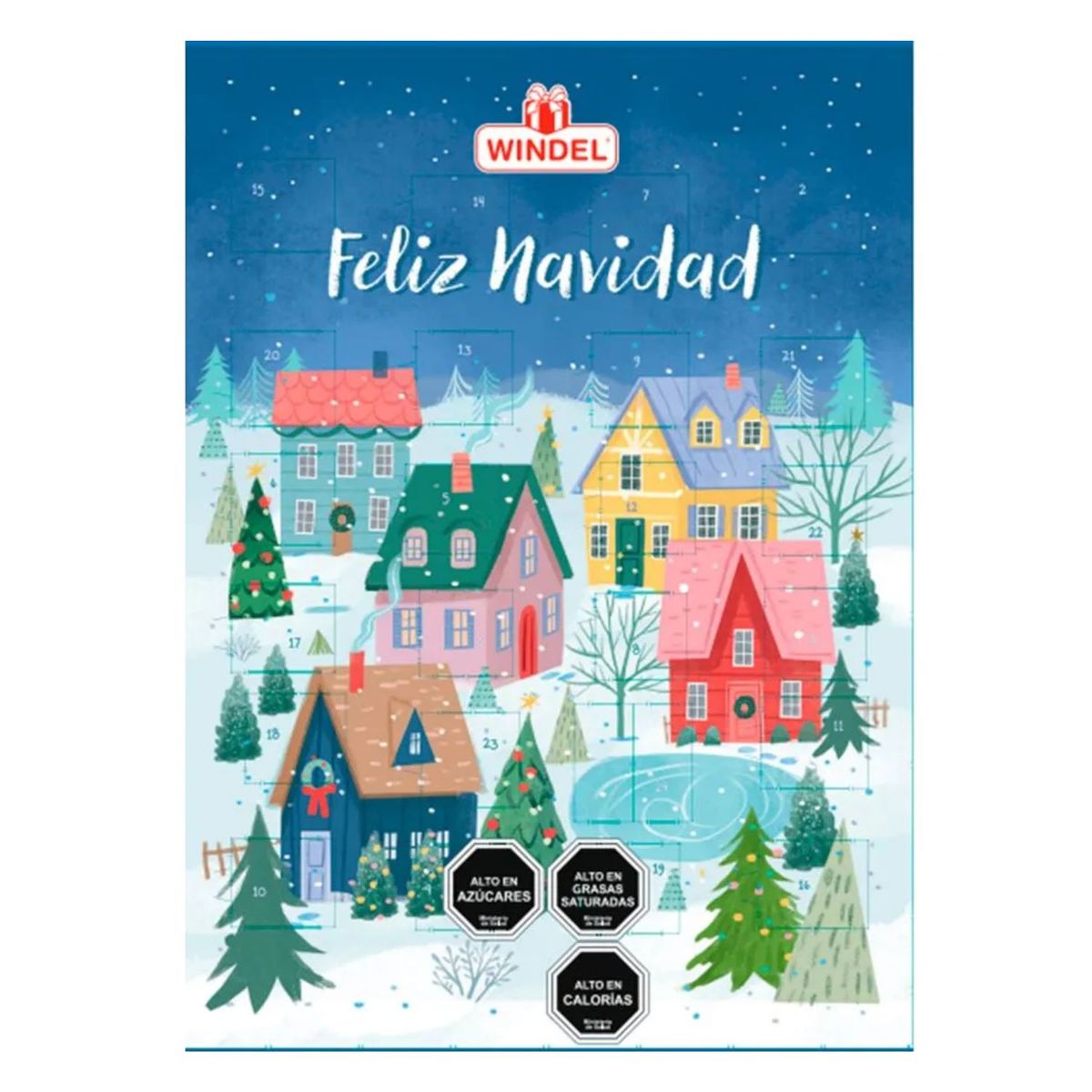 WINDEL - Calendario de Adviento Chocolates Windel 75 g