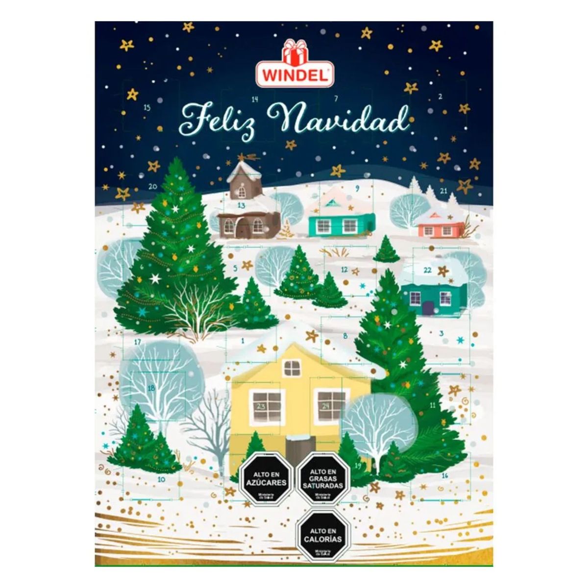 WINDEL - Calendario de Adviento Chocolates Windel 75 g