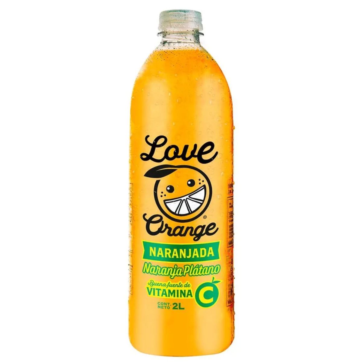LOVE ORANGE - Jugo de Naranja Plátano Love Orange 2 L