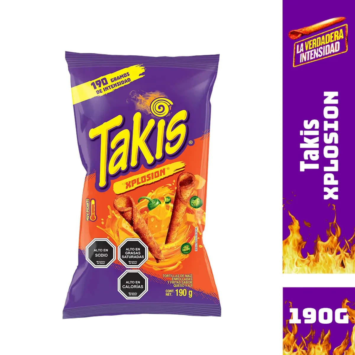 TAKIS - Tortillas de Maíz Takis Xplosion 190 g
