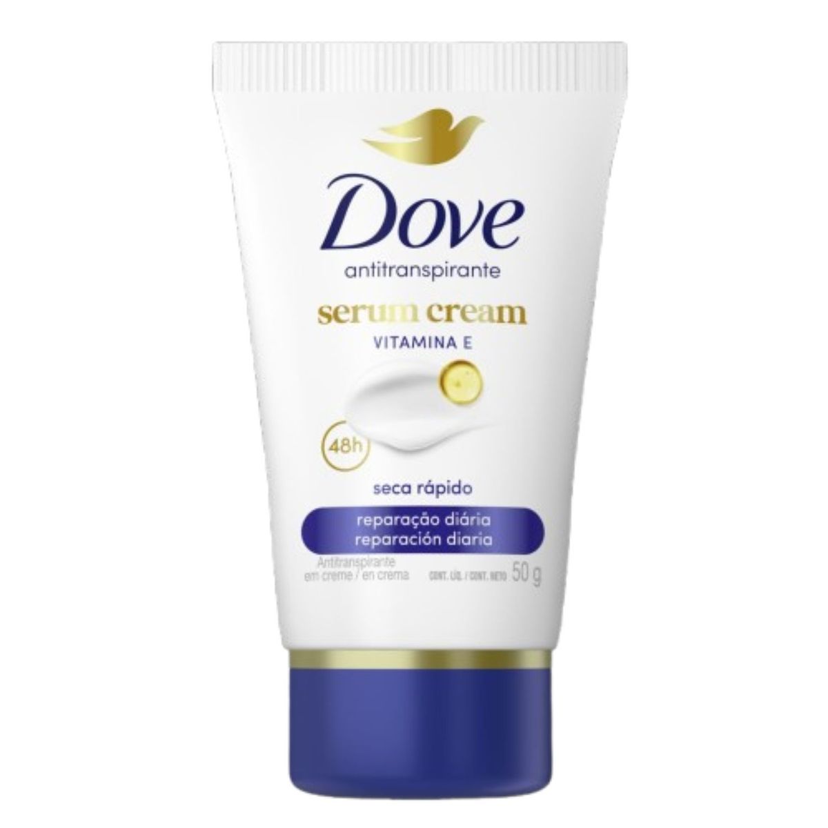 DOVE - Antitranspirante en Crema Reparación diaria Dove 50 gr
