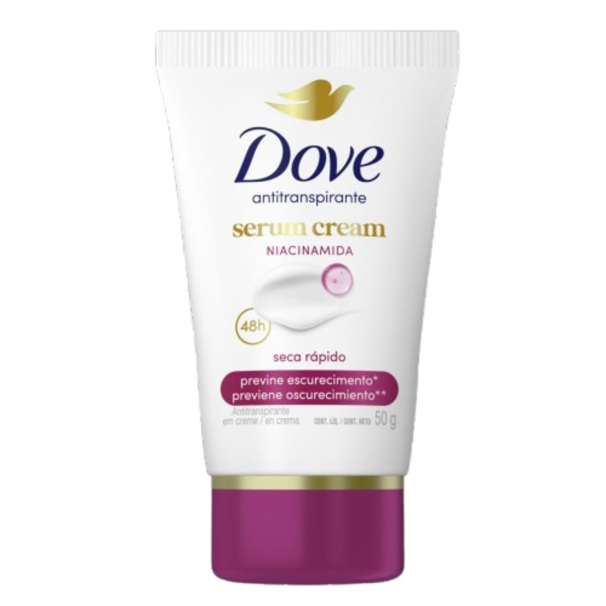 DOVE - Antitranspirante en Crema Niacinamida Dove 50 gr