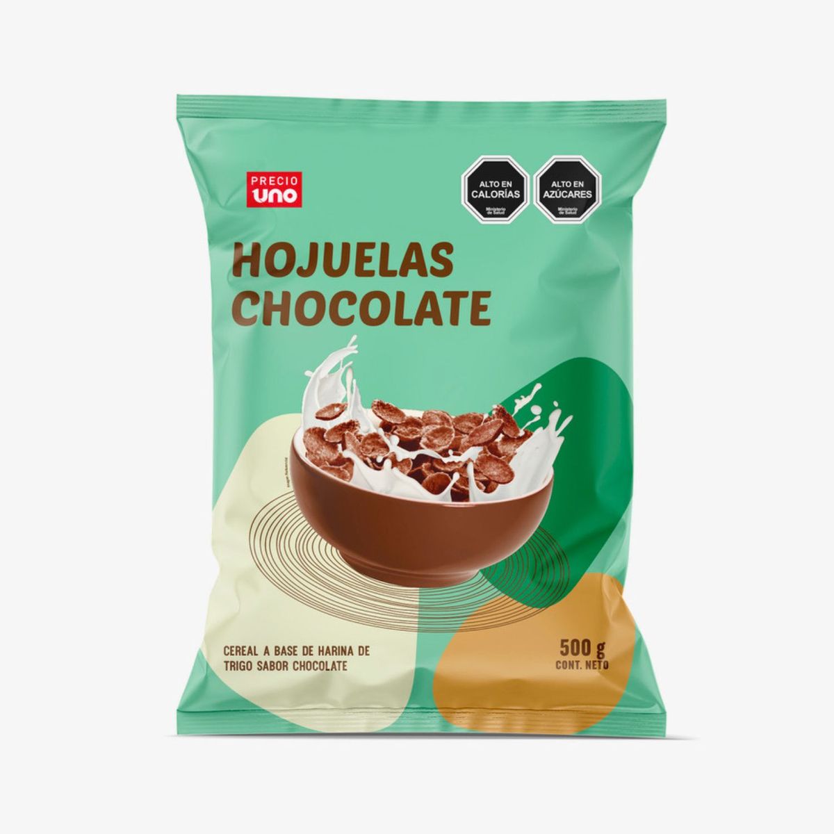 PRECIO UNO - Cereales Precio Uno Hojuelas Chocolate 500 gr