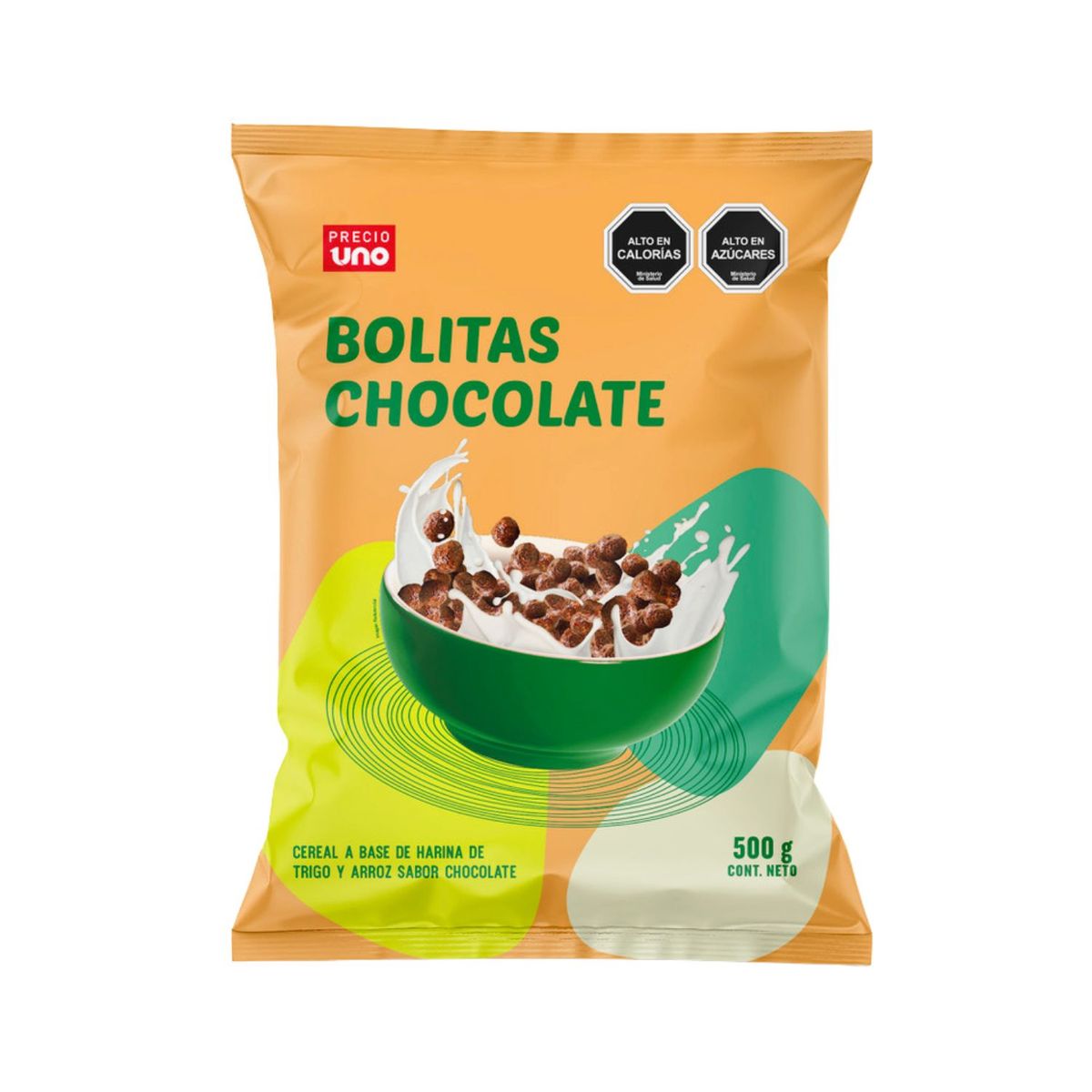 PRECIO UNO - Cereales Precio Uno Bolitas Chocolate 500 gr