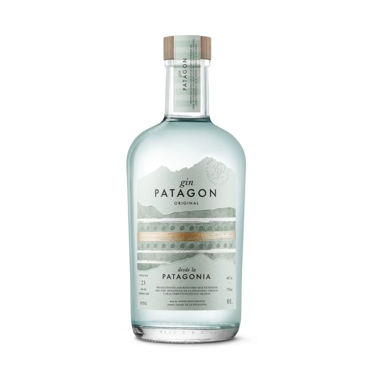PATAGON - Gin Original Patagon 40° 750 ml