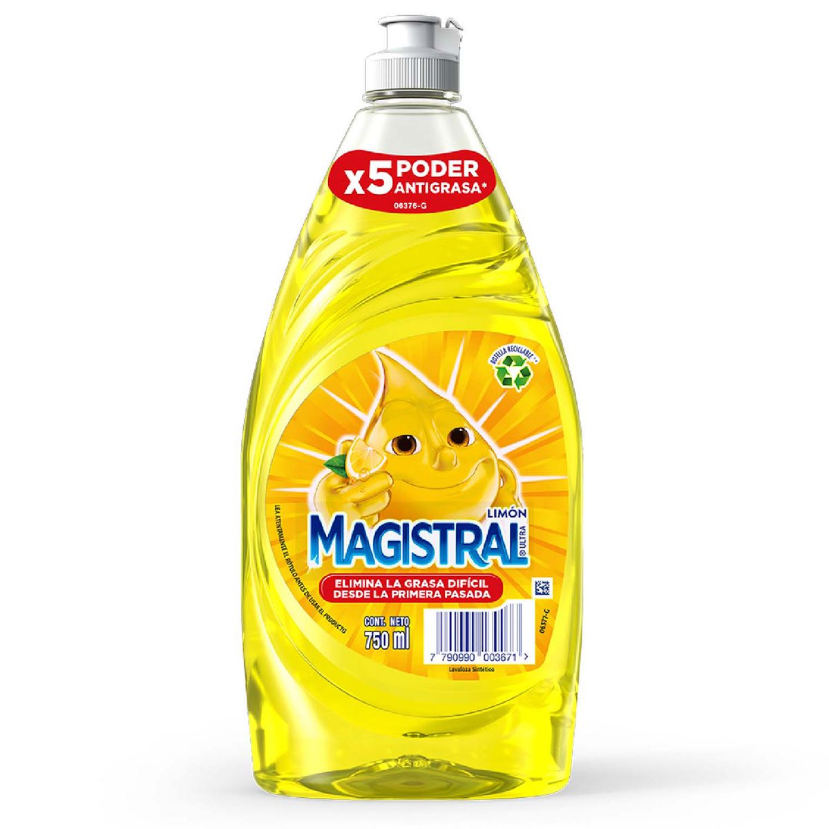 MAGISTRAL - Lavalozas Magistral Concentrado Limón 750 ml