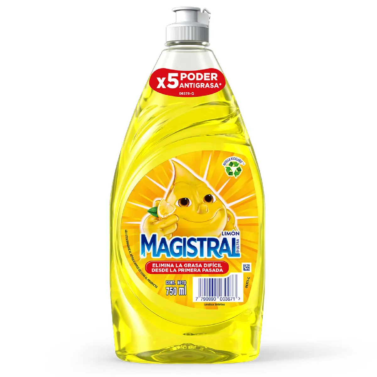 MAGISTRAL - Lavalozas Magistral Concentrado Limón 750 ml