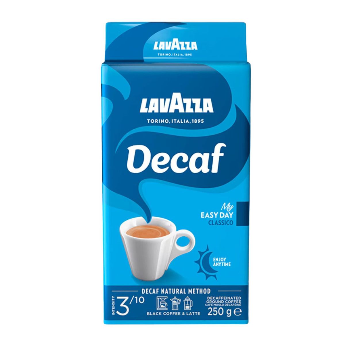 LAVAZZA - Café Molido Descafeinado Lavazza 250 g