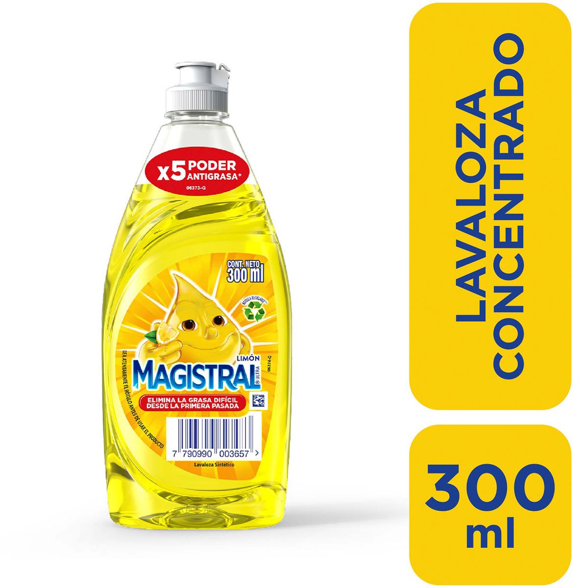 MAGISTRAL - Lavalozas Magistral Concentrado Limón 300 ml