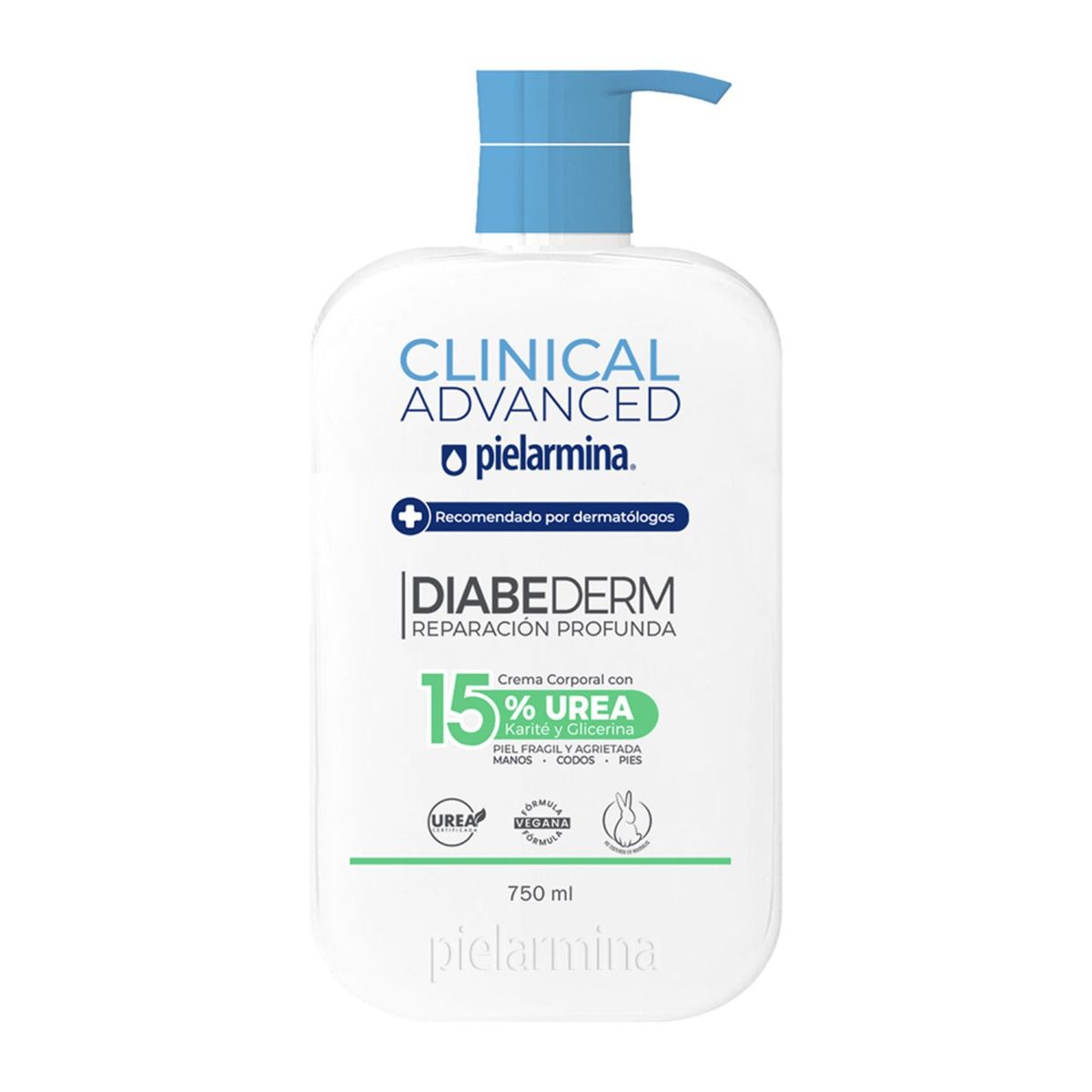 PIELARMINA - Crema Corporal Clinical Advanced Diabederm Pielarmina 750 ml
