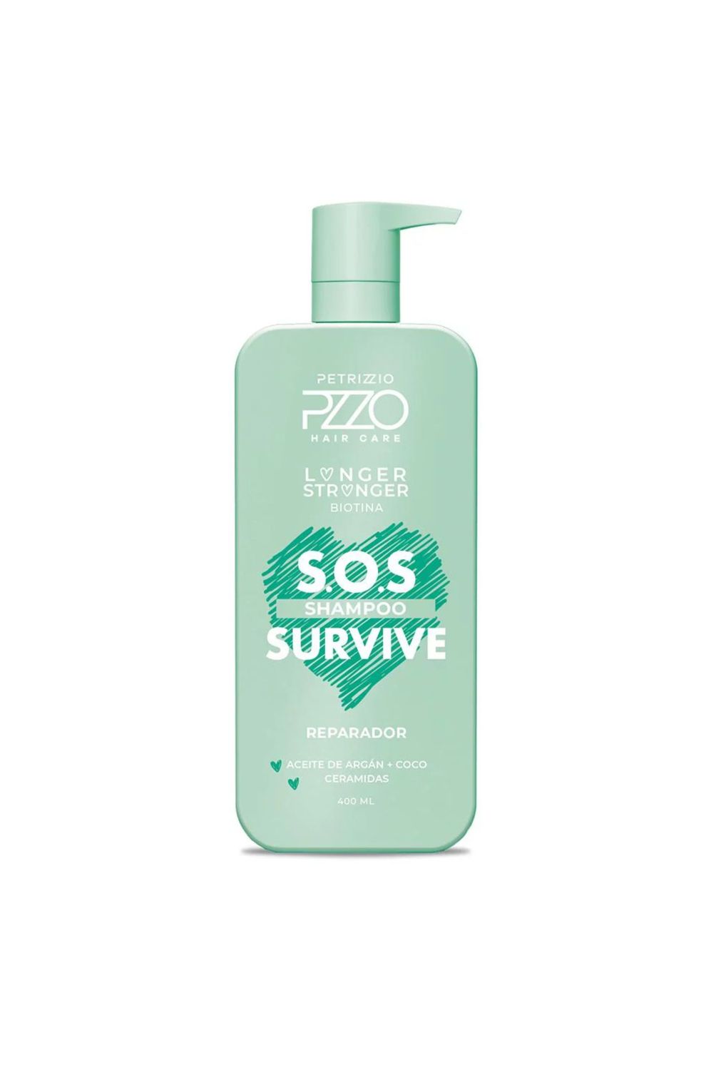 Shampoo Reparador SOS Survive Petrizzio 400 ml | Tottus Chile