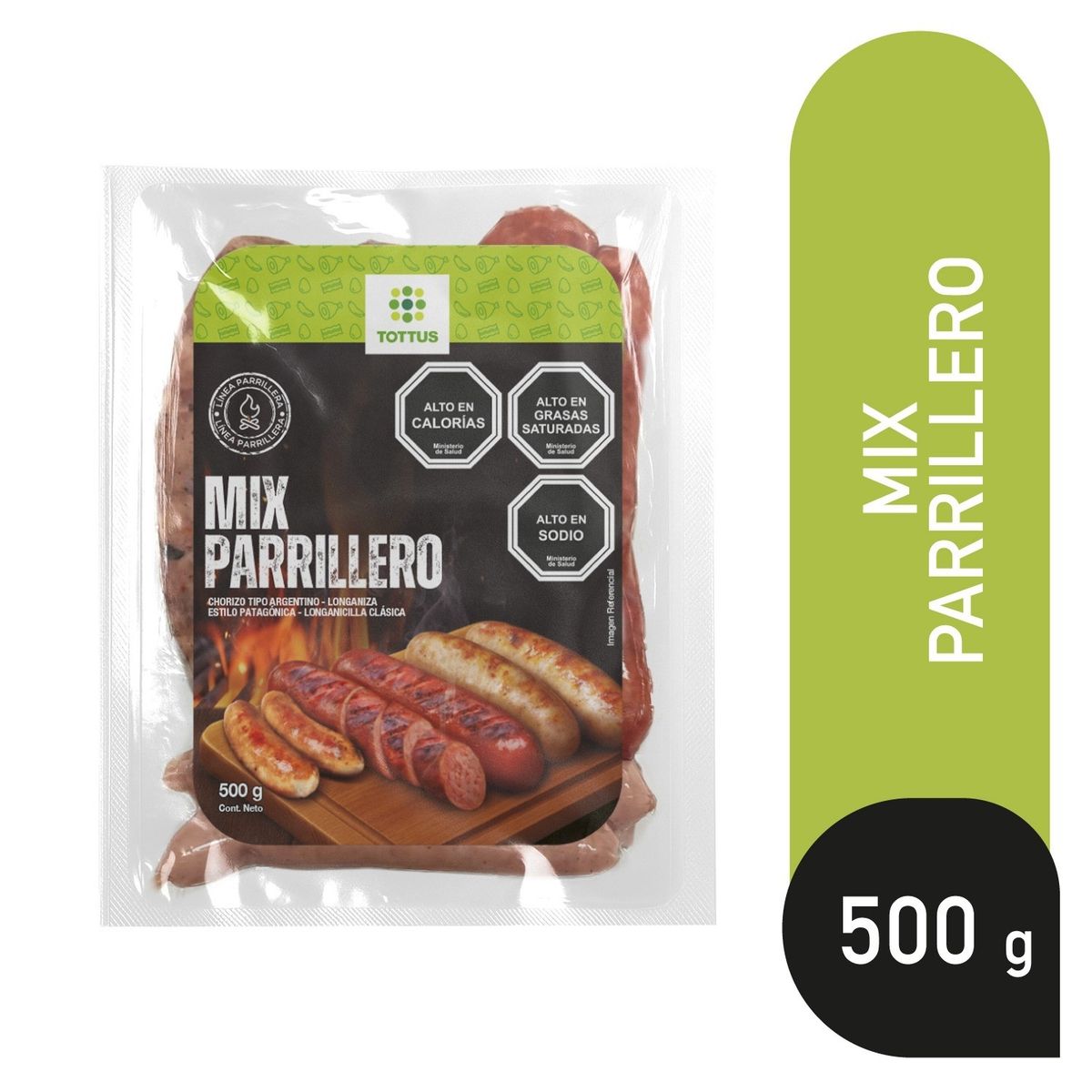 TOTTUS - Mix Parrillero Tottus 500 g