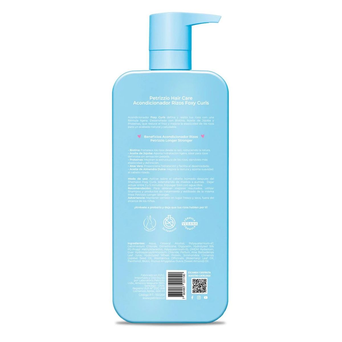 PETRIZZIO - Acondicionador Rizos Foxy Curls Petrizzio 400 ml