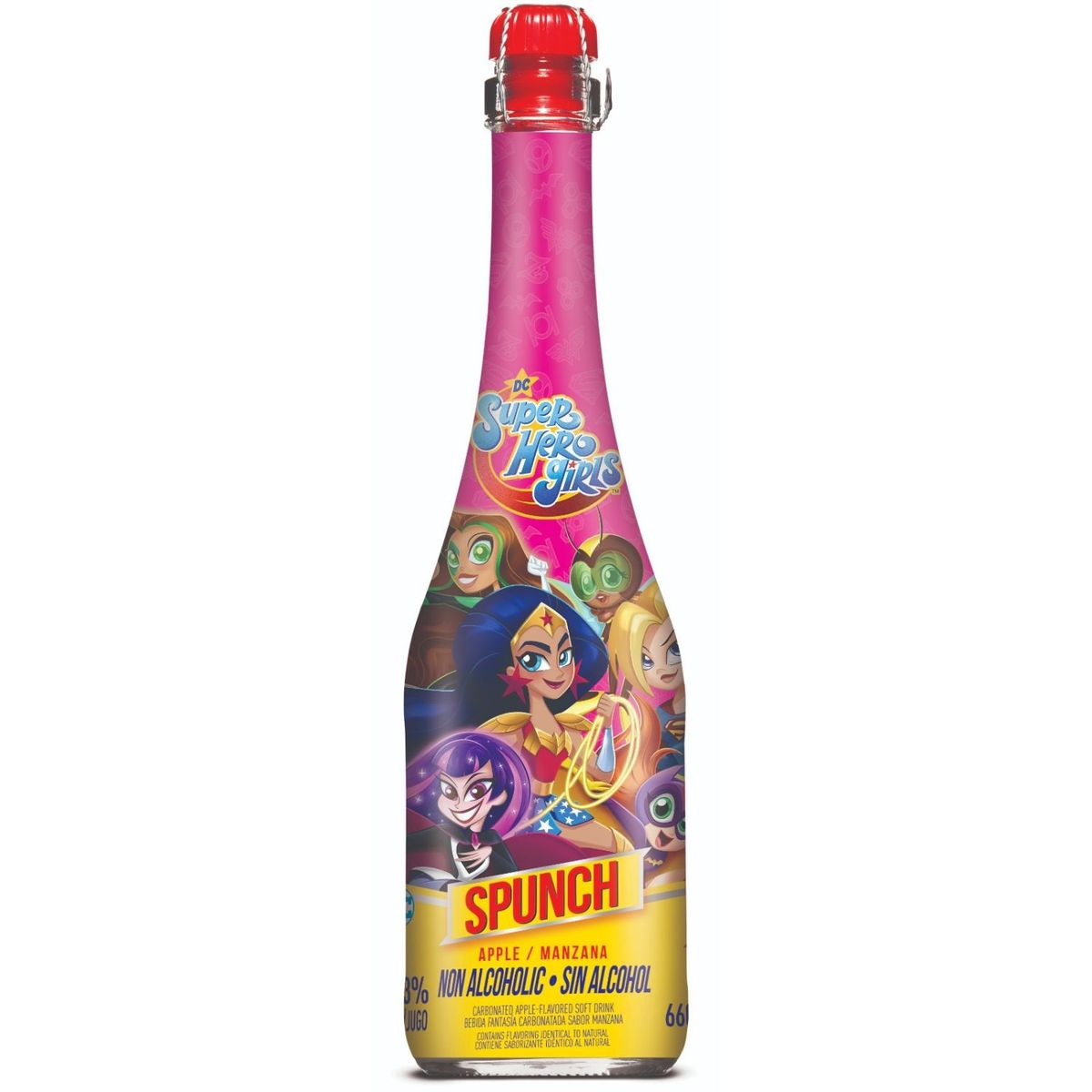 SPUNCH - Bebida de Fantasía Spunch de Manzana Sin Alcohol Surtido 660 ml