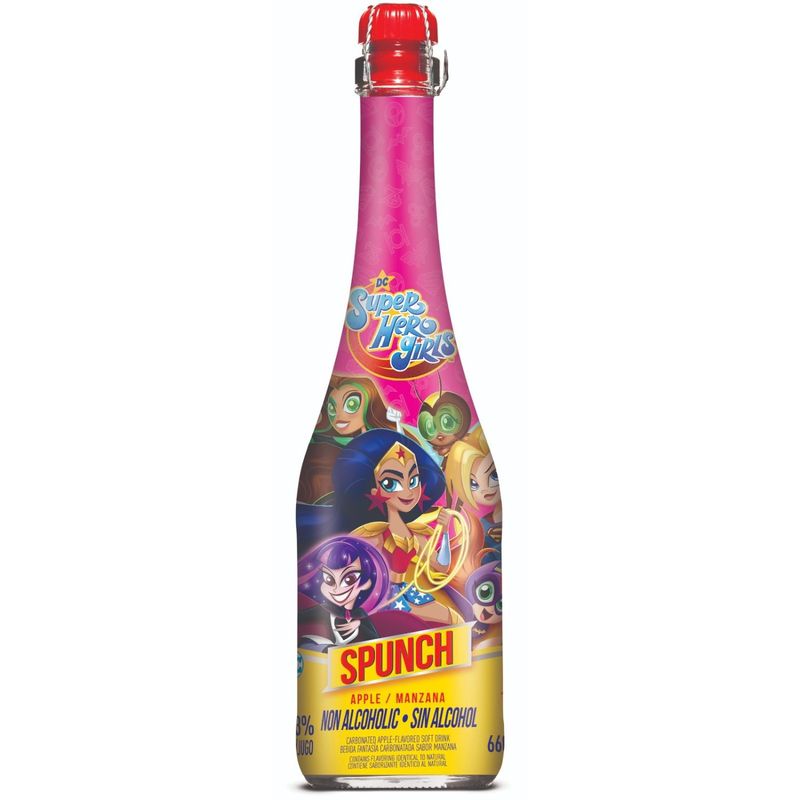 SPUNCH - Espumante para Niños Spunch de Manzana Sin Alcohol Surtido 660 ml