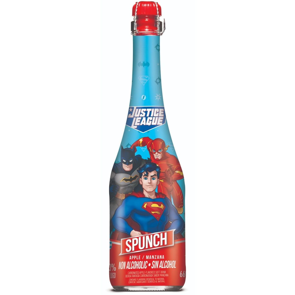SPUNCH - Bebida de Fantasía Spunch de Manzana Sin Alcohol Surtido 660 ml