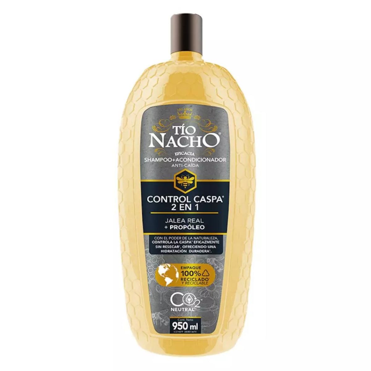 TIO NACHO - Shampoo 2 en 1 Tio Nacho Control Caspa 950 ml