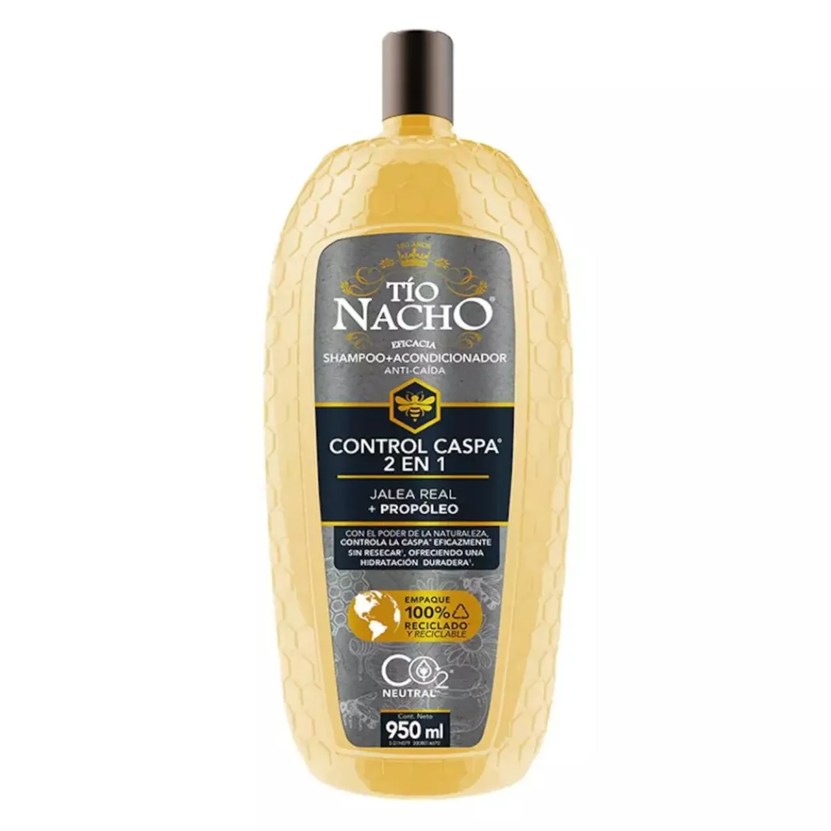 TIO NACHO - Shampoo 2 en 1 Tio Nacho Control Caspa 950 ml
