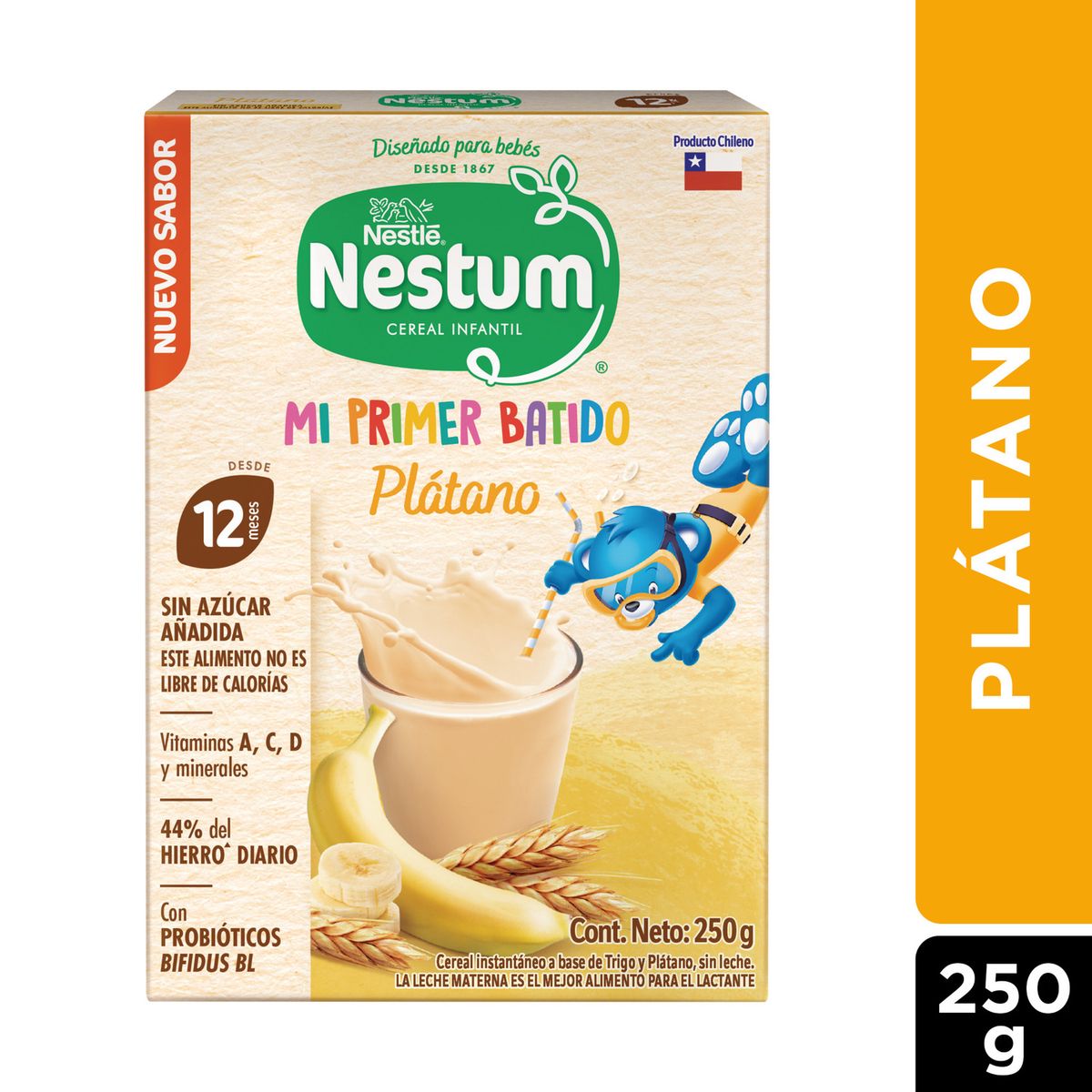 NESTUM - Cereal Infantil Nestum Plátano 250 g